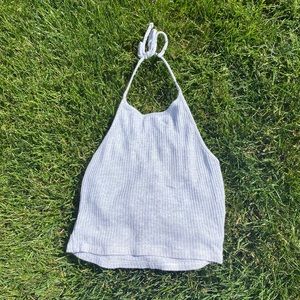 Brandy Melville Grey Crop Top